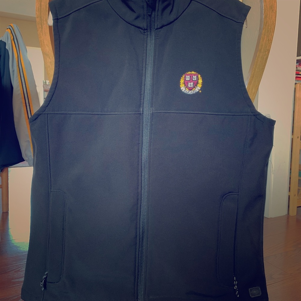 Harvard University, Black Vest, Women’s Medium